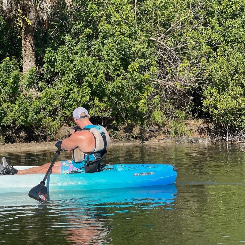 a girl in a pool of water