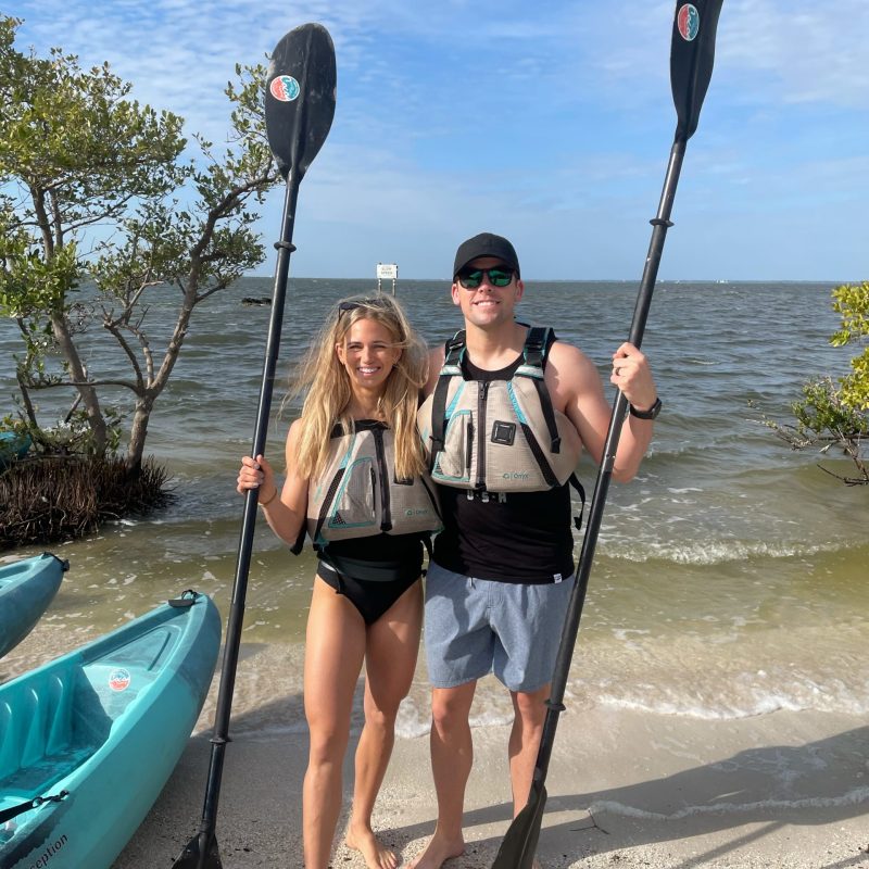 Nichelle Aiden standing next to a body of water