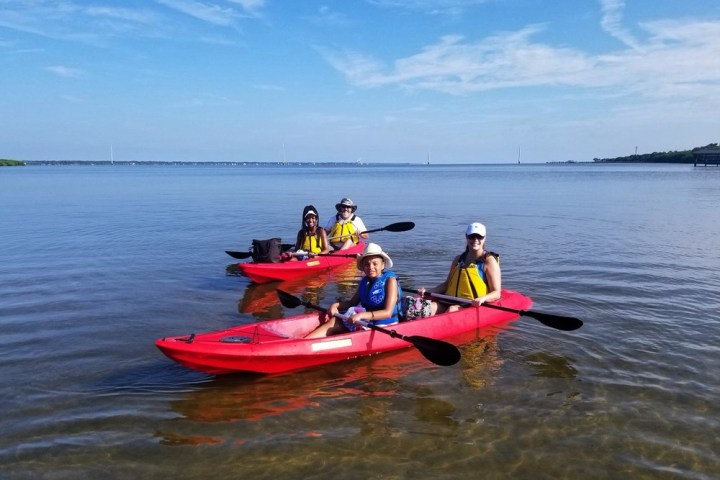 a small boat in a body of water