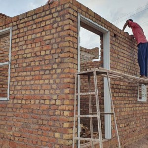 a large brick building