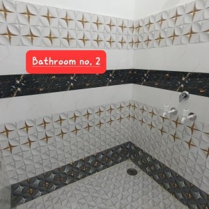 a close up of a metal rack