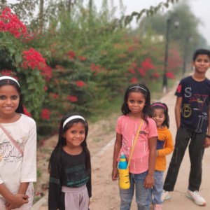 a group of people posing for the camera