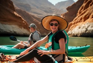a person sitting on a motorcycle in front of a mountain